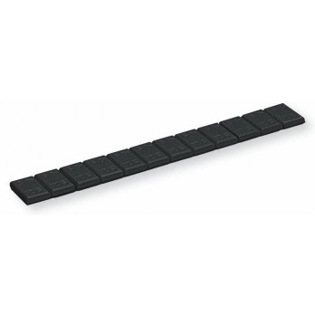  Masse adhésive zinguée couleur NOIRE (12x5) : Boite de 6 KG 