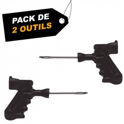 Outils d'insertion pour tresses de réparation (x2) - Pack de  2 outils