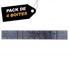 Boites de 6 KG (10g+5g) de masse adhésive zinguée (x4) - Pack de 4 Boites