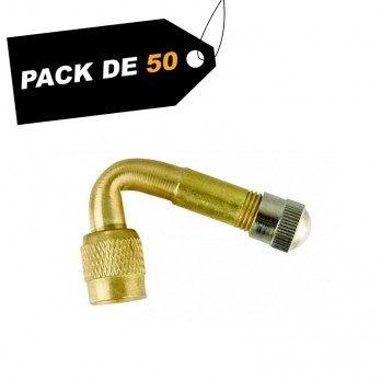 Rallonges de valve coudée 45° (Pack x50)