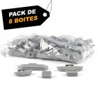 Masses jantes acier 25g (x800) - Pack de 8 boites