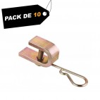 Pattes de fixation pour rallonge (x10) - Pack de 10 unités